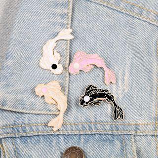 Goldfish Alloy Brooch