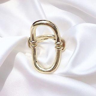 Alloy Hoop Ring As Shown In Figure - One Size