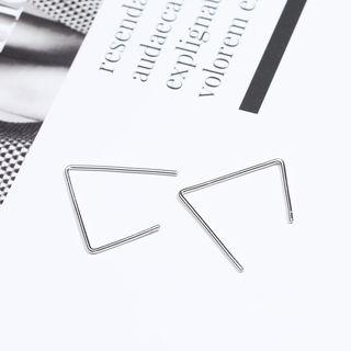 925 Sterling Silver Geometric Swing Earring