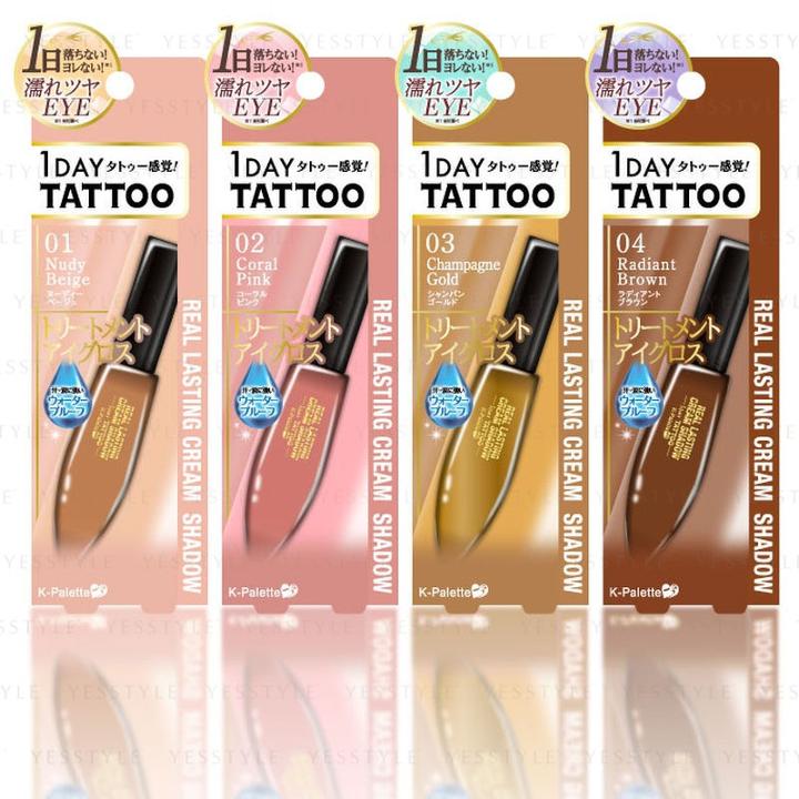 K-palette - 1 Day Tattoo Real Lasting Cream Shadow
