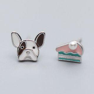 Animal Asymmetric Stud Earring