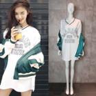 Baseball Jacket / T-shirt Dress