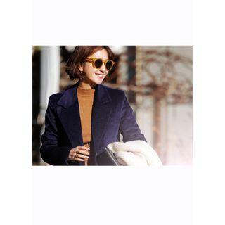 Single-breasted Corduroy Jacket