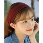 Wide Fabric Hair Band (23 Colors)