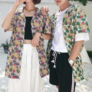 Couple Matching Floral Shirt