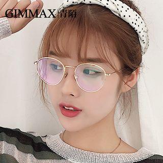 Faux Pearl Round Glasses