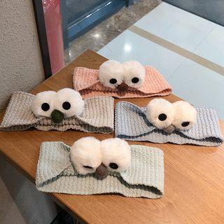 Chenille Monster Eye Face Wash Headband