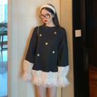 Panel Star Pullover Black - One Size