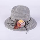 Floral Foldable Straw Sun Hat