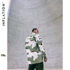 Dip-back Loose-fit Camo Shirt