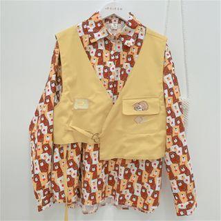 Bear Shirt / Crop Vest
