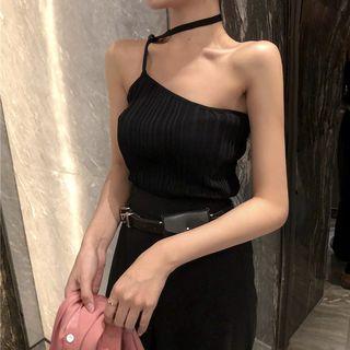 Asymmetrical Choker Top