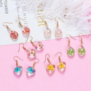 Glass Ball Dangle Earring (various Designs)