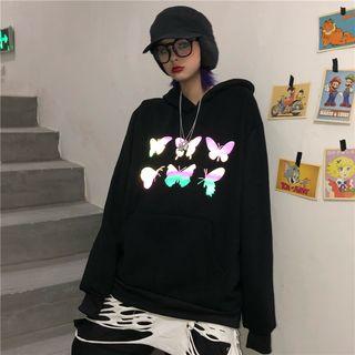 Butterfly Print Hoodie