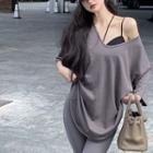 Elbow-sleeve T-shirt / Camisole Top / Leggings