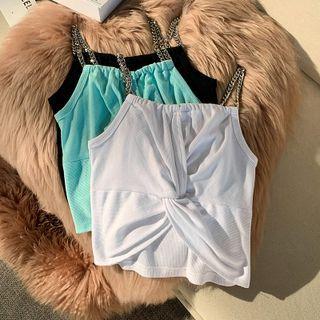 Chained Knotted Camisole Top