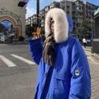 Fluffy Trim Zip-up Jacket