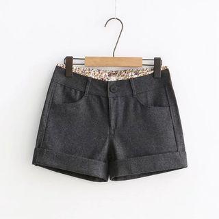 Roll Up Hem Shorts