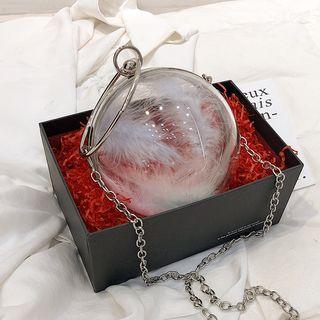 Transparent Globe Crossbody Bag Transparent - One Size