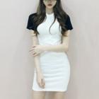 Raglan Short-sleeve Dress
