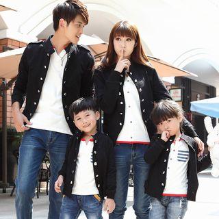 Family Matching Double-breasted Jacket