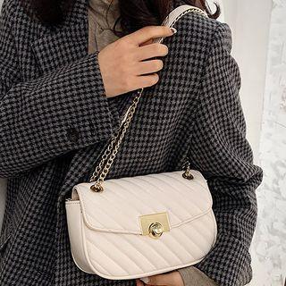 Mini Quilted Flap Chain Crossbody Bag