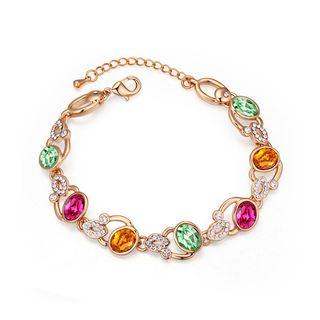 Alloy Swarovski Elements Crystal Bracelet