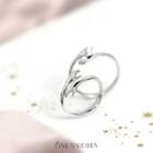 Couple Matching Hand Ring S925 Silver - Loves Hug - One Size