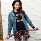 Mock Two-piece Leggings