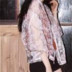 Floral Sheer Light Jacket
