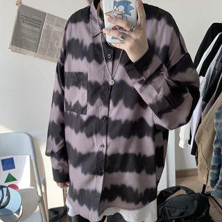 Long Sleeve Tie Dye Shirt