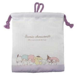 Sanrio Characters Drawstring Pouch One Size