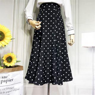 High-waist Dotted Mermaid Dress