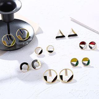 Glaze Geometric Earring (various Designs)