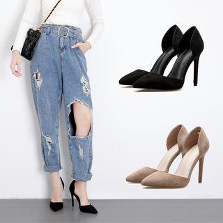 Pointy Toe High Heel Sandals