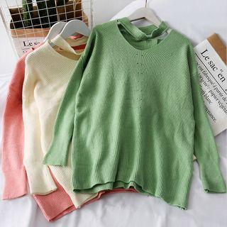 Loose-fit Halter Sweater