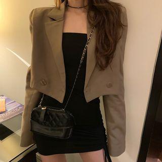 Long-sleeve Cropped Blazer