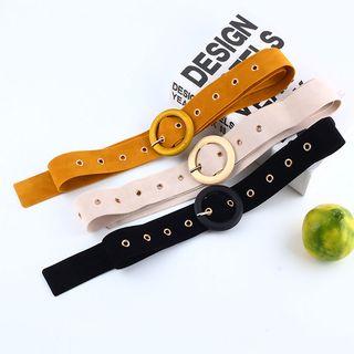 Plain Velvet Belt