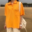 Short-sleeve T-shirt Tangerine - One Size