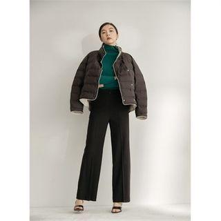 Duck Down Padded Jacket Black - One Size
