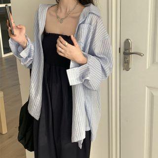 Set : Long-sleeve Shirt + Overalls