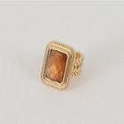 Faux-gem Cocktail Ring