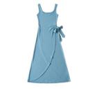 Sleeveless Bow A-line Dress (various Designs)