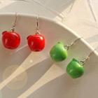 Apple Resin Dangle Earring