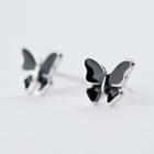925 Sterling Silver Butterfly Earring