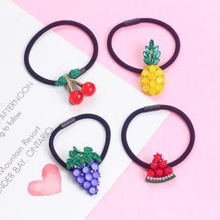 Fruit Faux Crystal Hair Tie
