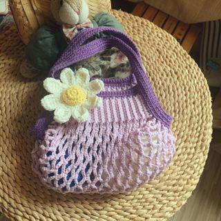 Flower Print Crossbody Bag / Tool / Set