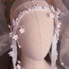 Wedding Fabric Flower Headband As Shown In Figure - One Size