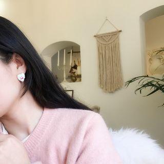 Strawberry / Cherry Heart Earring
