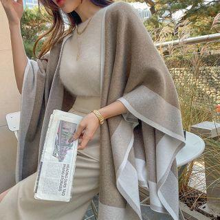 Cashmere Blend Hanky Cape